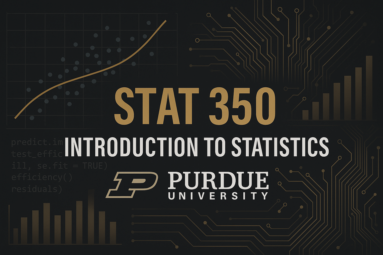 STAT 350 course banner